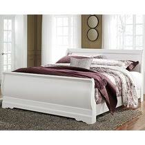 The porter king sleigh bed with storage footboard, made by ashley furniture, is brought to you by sam levitz furniture. Porter King Sleigh Bed Ashley Wayfair