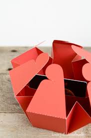 Gift card holder box features gold satin ribbon tie and gold foil trim. Gift Card Box Templates Crafting My Home