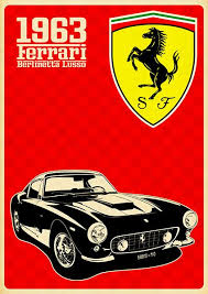 Ferrari posters add some italian class and culture to your home decor with this unique selection of ferrari posters, available exclusively at rear view prints. Pin On Design And Typography