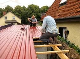 Trapezblech Montage Foto Trapezblech Dachplatten Trapezblech Dach