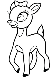 728x890 deer coloring pages download coloring pages animals little cute. Coloring Pages Cute Deer Animated Book Coloring Page