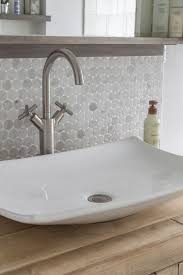 Marble tile mosaic decorative backsplash kitchen 6x6 3d fruit (lemon). Vessel Sink Marble Penny Tile Backsplash Vanity Backsplash Penny Tiles Bathroom Bathroom Makeover