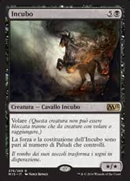 Incubo tells us a story about a boy who trapped in a nightmare filled with memory fragments and in this thrilling and horror journey, the boy step by step towards the end of the nightmare, what is the creature is only inches away. Incubo Nightmare Magic 2015 M15 276 Scryfall Magic The Gathering Search