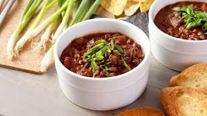 Beef And Black Bean Chili Recipe Ground Beef Recipes Beef And Beans Recipe Sliders Recipes Beef