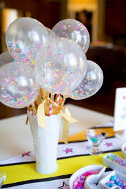 15 Ways To Decorate A Table With Balloons Unicorn Birthday Party Decorations Rainbow Unicorn Party Unicorn Birthday Parties
