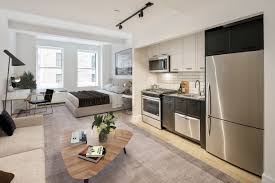 New york kitchen and lounge. 63 Wall Street Apartments New York Ny Apartments Com