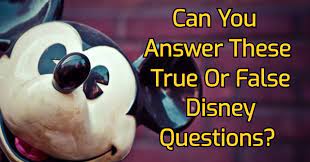 In this role, alyson teaches the traditions course, our version of … Can You Answer These True Or False Disney Questions Quizpug