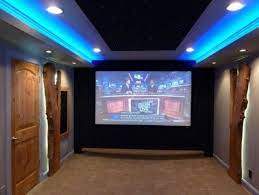 Halogen and led bulbs are commonly used for recessed lighting. Environmental Lights Design Ideas Pictures Remodel And Decor Home Theater Design Modern Media Room Home Theater
