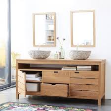 Meuble sous vasque barcelona achetez vos meubles en ligne sur home24 : Meuble Sous Vasque En Chene 165 Cm Mobilier Salle De Bain Mobilier Salle De Bain Meuble Salle De Bain Meuble Sous Vasque