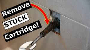 If the water is still flowing, turn off the hot water supply so water is no longer flowing. How To Remove A Stuck Moen Shower Cartridge 1200 1225 1222 Youtube