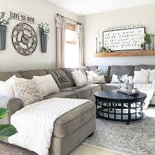 Pin By Brianna Dimov On Dream Home Modern Farmhouse Living Room Rustic Farmhouse Living Room Farm House Living Room