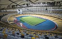 Tempat itu dikatakan sebagai stadium yang hebat dan spektakuler dikarenakan oleh bentuk dan struktur dari colosseum. Bukit Jalil National Stadium Wikipedia