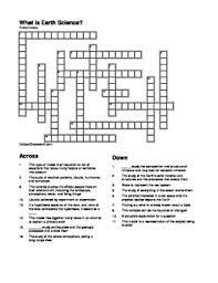 The best part about sunday crossword? What Is Earth Science Crossword By Publicuniverse Tpt