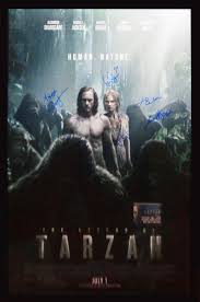 The image measures 1280 * 1874 pixels and is 939 kilobytes large. Sold Price Legend Of Tarzan 2016 Cast Signed Movie Poster April 5 0119 10 00 Am Pdt