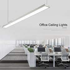 Commercial led ceiling lights provide more rich and consistent illumination compared to traditional lighting sources. New Slim Office Hanging Lights Thin Aluminum Long Ceiling Lamp Led Commercial Conference Meeting Room Project Lighting Fixture Pendant Lights Aliexpress