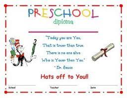 It includes two different and editable diplomas that can be used for any grade. Dr Seuss Preschool Diploma Preschool Diploma Preschool Diploma Template Preschool Graduation Poems