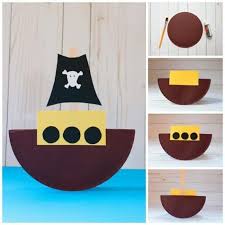 Epingle Par Laura Meilk Sur Enfants En 2020 Artisanat De Bateau Artisanat Pirate Activite Manuelle Pirate