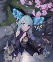 A small, petite girl with gorgeous, glittering blue hair is our dear wendy marvell from the anime series fairy tail. Blue Hair Anime Wallpapers Top Free Blue Hair Anime Backgrounds Wallpaperaccess