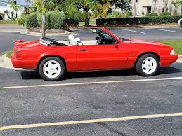 Image result for Bright Red 1992 Mustang