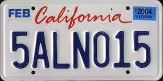 The fonts in use section features posts about fonts used in logos, films, tv shows, video games, books and more; What Is California License Plate Header Font Graphic Design Stack Exchange