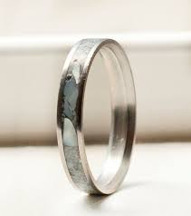 Women S Wedding Band With Mother Of Pearl Inlay Stacking Ring Staghead Designs Pearl Wedding Bands Womens Wedding Bands Mens Wedding Bands