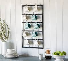 Maybe you would like to learn more about one of these? Vintage Blacksmith Wall Mug Rack Large Kitchen Accessories Pottery Barn