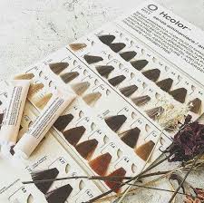 Biolage Plant Based Hair Color Swatches Vegetable Based Biodynamic Professional Hair Color T Organic Salon Oway Professional Hair Color Organic Hair Color Hair Color