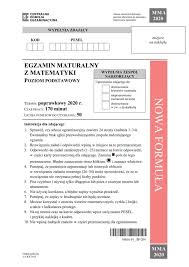 Zmiany w maturze komentuje dyrektor cke. Matura Poprawkowa 2020 Z Matematyki U Nas Arkusz Cke I Odpowiedzi Echo Dnia Swietokrzyskie