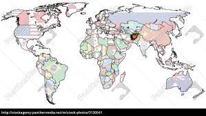 Seterra testet spielerisch erdkundekenntnisse rund um städte, länder und kontinente. Afghanistan Auf Weltkarte Lizenzfreies Bild 5130041 Bildagentur Panthermedia