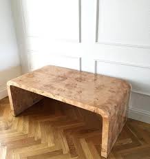 We also design and craft natural wood coffee tables in natural rustic furniture design using salvaged live edge wood slabs, which are ethically sourced from dead standing trees, logs, and stumps on the forest floor. Burlwood Coffee Table Waterfall Table Burlwood Waterfall Etsy Burled Wood Coffee Table Coffee Table Coffee Table Wood