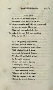 Prometheus Unbound By Percy Bysshe Shelley C 1820 Found Poetry Shadow Fall Poetry