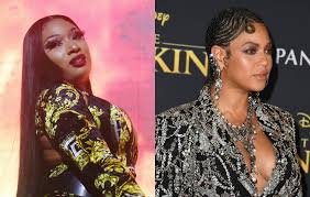 Megan thee stallion and beyoncé take the grammys stage together as savage wins for best rap song, and megan recounts her lifelong fandom for queen bey. Megan Thee Stallion Shares New Savage Remix Featuring Beyonce