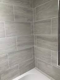 Wickes Co Uk In 2020 Rectangle Tile Bathroom Large Tile Bathroom Grey Bathroom Tiles