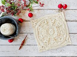 Within in a short time, you'll be ready to finish your first crochet project. Granny Square Pattern Winter Opulence Kirsten Holloway Designs