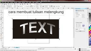 Maybe you would like to learn more about one of these? Tutorial Corel Draw Cara Membuat Tulisan Melengkung Dan Warna Silver Youtube