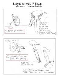 mark sanders origin hand sketch design kickstand hand sketch sketch design folding bike