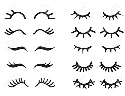 Check spelling or type a new query. Vector Cartoon Eyelashes Set Long Fake Eyelashes Extension Closed Royalty Free Cliparts Vectors And Stock Illustration Image 101612814
