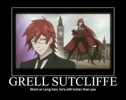 Touch device users, explore by touch or with swipe gestures. Black Butler Memes Grell Wattpad