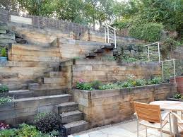 Steep Slope Garden Designs Garden In 2020 Sloped Garden Steep Gardens Steep Hill Landscaping