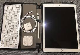 Apple Ipad Pro 128gb Wi Fi Cellular 12 9 Gray Bundle Pen Case Keyboard Ipad Hacks Apple Products Ipad Pro