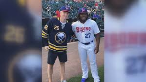 Bay rays texas rangers toronto blue jays washington nationals. Rasmus Dahlin Meets Vladimir Guerrero Jr Wgrz Com