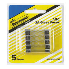 The 3ag cartridge fuses are miniature glass electronic fuses. Cooper Bussmann Agc Series 2 Amp Silver Electronic Fuses 5 Pack Bp Agc 2 The Home Depot
