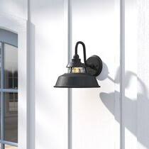 This outdoor barn light is a versatile style that's just right for lighting your morning coffee and alfresco dinners. Gooseneck Light Fixture Wayfair