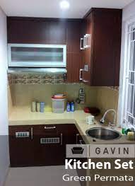 Kitchen Sets Warna Dapur Rumah Kabinet Dapur