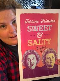 Hi poster lovers! I had put up a limited number of signed Sweet & Salty  posters