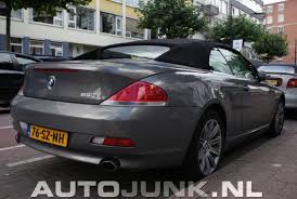 De vries was shot while leaving the rtl broadcasting studio last week. Bmw 650i Cabrio Foto S Autojunk Nl 13185