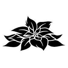 Poinsettia Flower Stencil Flower Stencil Flower Stencil Patterns Poinsettia Flower