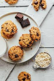 Gluten Free Oatmeal Chocolate Chip Cookies Minimalist Baker Recipes Recipe Oatmeal Chocolate Chip Cookies Gluten Free Oatmeal Chocolate Chip Cookies Healthy Cookies