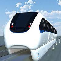 Monorail Train Train 3d Model Model