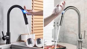 stainless steel sensor kitchen faucets